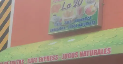 FRUTERIA Y CAFETERIA LA 20 FRUTERIA Y CAFETERIA LA 20